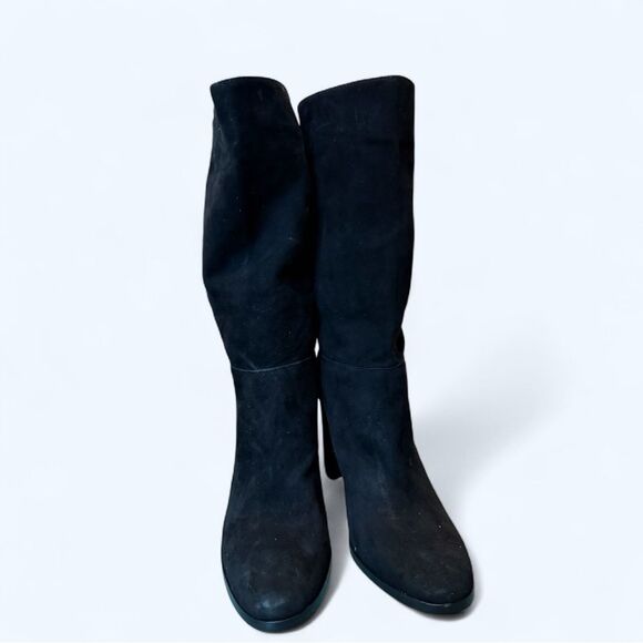 Ralph Lauren Shoes - Ralph Lauren RLL Black Suede Tall Boots – Size 6 – NEW without box